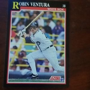 Robin Ventura 1991 score card